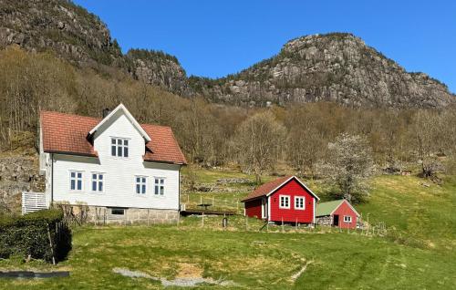 Viesnīcas āriene, 4 Bedroom Amazing Home In Erfjord in Erfjord