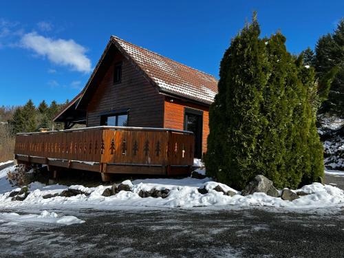 Chalet avec jacuzzi privé, vue sur les Vosges