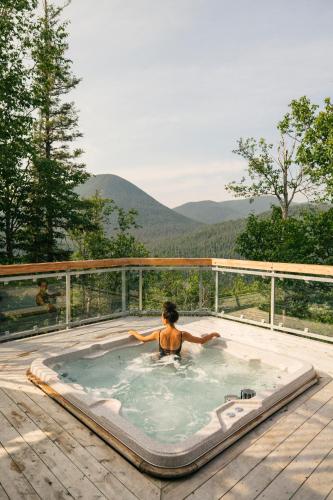 Gyógyfürdő, Auberge de Montagne des Chic-Chocs Mountain Lodge - Sepaq in Sainte-Anne-Des-Monts (QC)