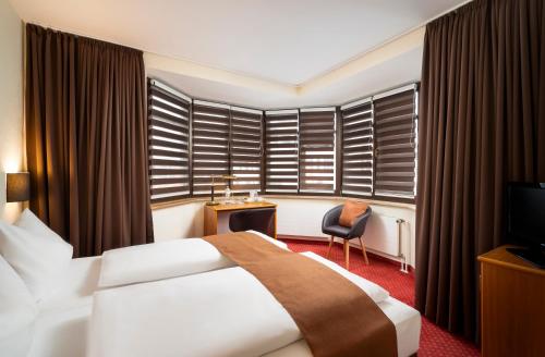 1 double bed