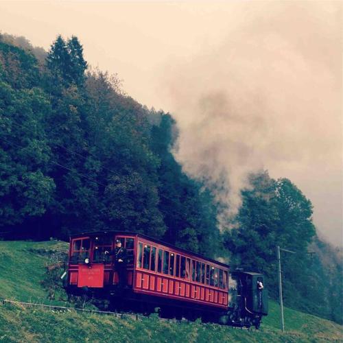 Cozy House above Lake Lucerne in car-free Vitznau Mittlerschwanden at Mount Rigi railway