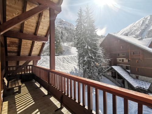 NEW-Ski in & out spacious apartment, Sauna-Gym-Piscine