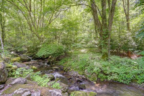 Charming Bakersville Home with On-Site Stream!