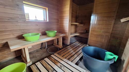 Sauna, Plagando puhkemaja in Vahtseliina