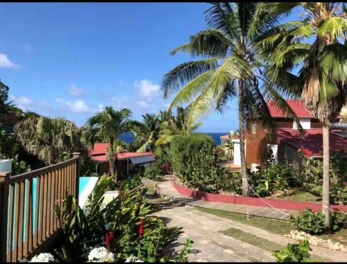 La Ruche - Bungalow avec vue mer in Le Moule