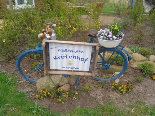 Hütte Krötenhof, Radfahrer Übernachtung