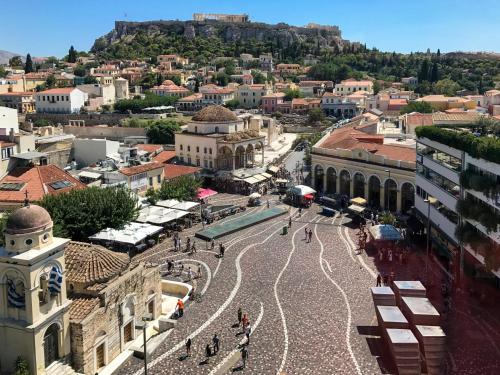 Athens loft 5 min from Monastiraki metro stop, Atene (foto 6)