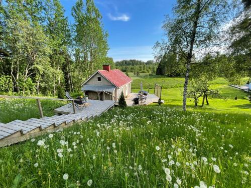 Romantic cottage with sauna