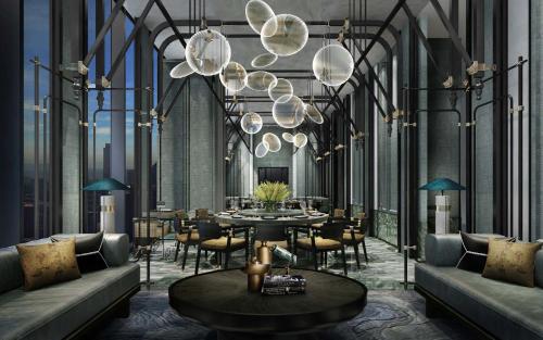 Restaurant, Shangri-La Phnom Penh near Mekong Island - Koh Dach