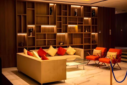 ردهة, شقق أهلين تو الفندقية (AHLIN TWO SERVICED APARTMENTS) in اليرموك