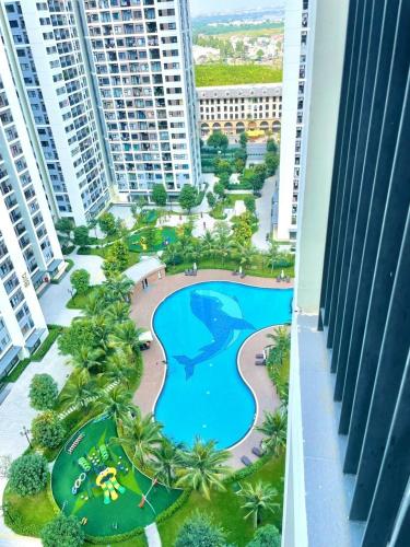 호치민 Vinhomes Grandpark homestay Du’s Happy 3성급 싱글룸 로비