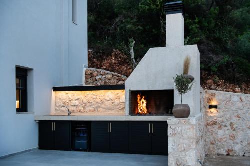 Pub/Lounge, PANTEA LUXURY VILLA in Vasiliki
