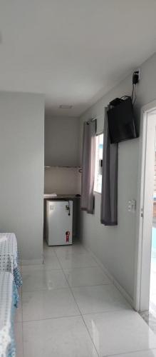 1 double bed, 1 bunk bed