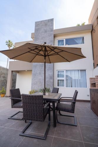 Balcony/terrace, Casa Espejos Sauzal with AC and Private Parking in El Sauzal