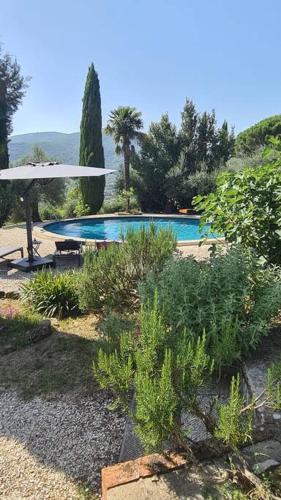 Val di Rampo - Appartment with Pool, private terrace overlooking Niccone Valley