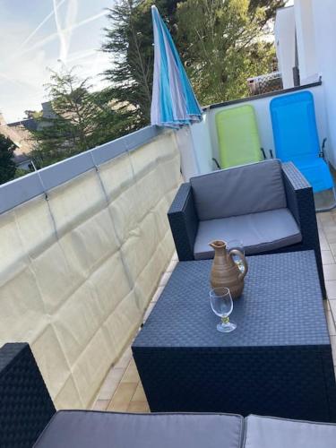 Appartement rénové, calme, 800 m de la mer - Location saisonnière - Larmor-Plage