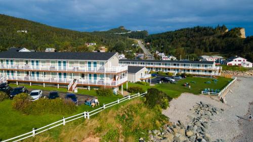 Udsigt, Hotel Les Trois Soeurs in Perce (QC)