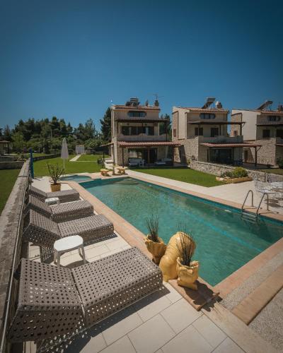 Zeus Sea View Villa with Private Pool, Afytos