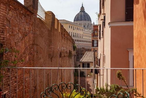 2 BR Flat with two Private Vatican Terrace