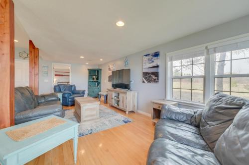 Riverfront Cheboygan Home with Dock about 4 Mi to Town! in Cheboygan, USA
