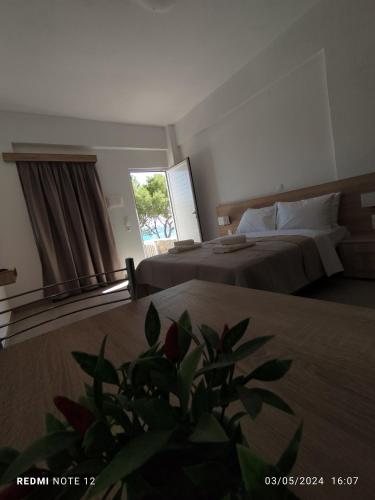 1 double bed