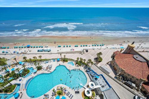 Luxury Penthouse 3 BR Condo Direct Oceanfront Wyndham Ocean Walk Resort Daytona Beach | 1904