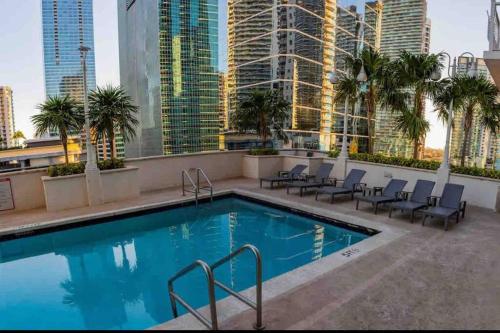 Bay View 1 BDR 1 BTH • Brickell • Free Parking in Miami, USA
