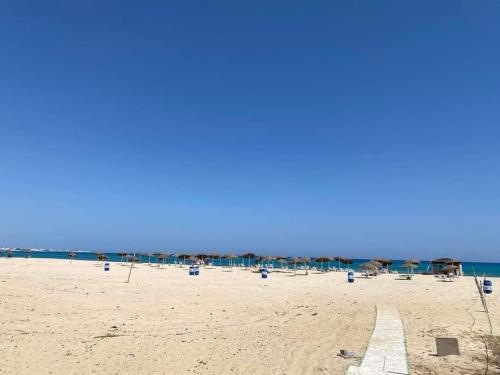 Maison pied dans l'eau à résidence Jinène Hammamet