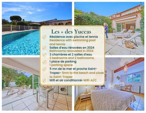 Les Yuccas 2bedrooms - Saint-Tropez - Close to Beaches - Pool - Tennis - Location saisonnière - Saint-Tropez