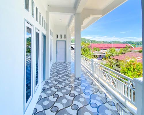 Balkons/terase, Lansogo Homestay in Painan