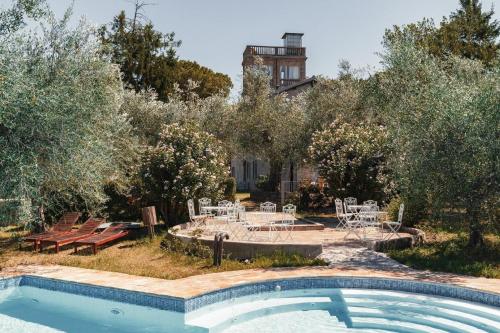Gemütliches Appartement in Pesaro mit Garten, Grill und gemeinsamem Pool
