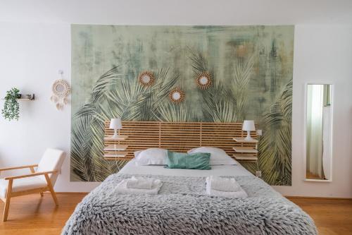 Le Bambou: Grand studio au calme, Climatisé, 5 min de la Gare, Bordeaux (Foto 3)