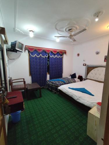 1 double bed
