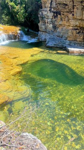 Paraiso na beira de cachoeiras Canyons Capitólio MG