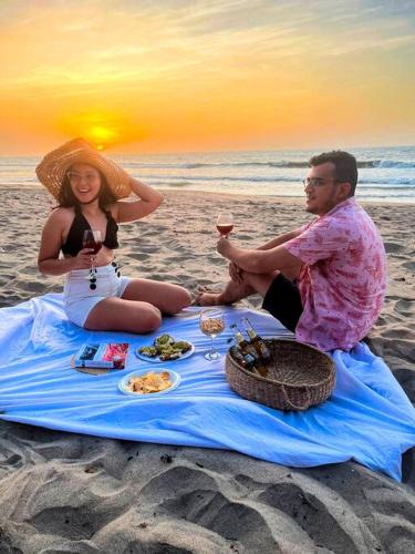 Cabaña Con Piscina Frente Al Mar (Cabana Con Piscina Frente Al Mar) in Salinas Del Rey