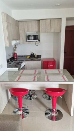 Kitchen, Apart dos ambientes - Macrocentro Salta in Tres Cerritos
