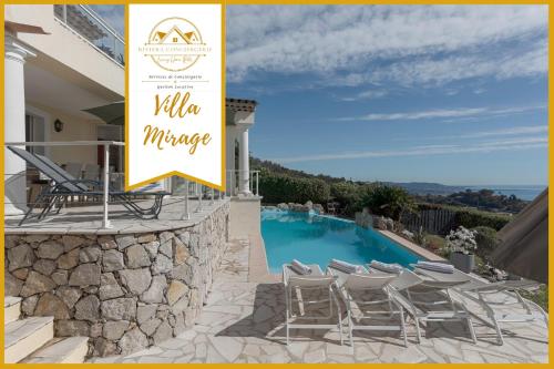 Villa Mirage & Sea view & Piscine & Domaine