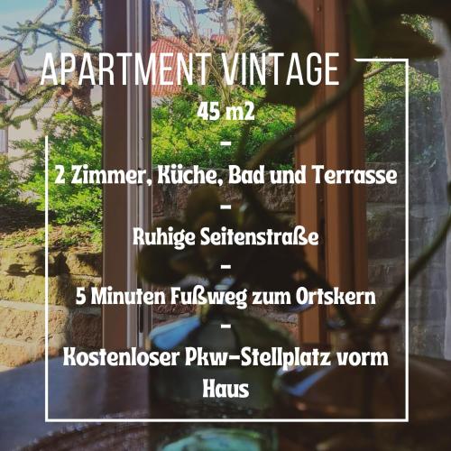 Ferienwohnung Vintage - Apartment - Sankt Martin