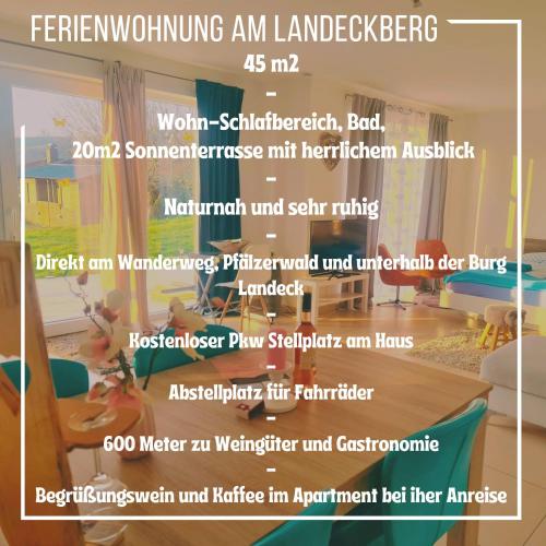 Apartment am Landeckberg