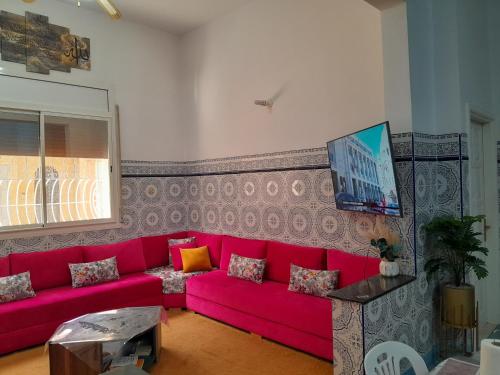 Appartement du lux tres propre bien equipe in Quartier El Mansour