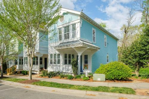 Eclectic 3BR Steps to Main Street with a Patio