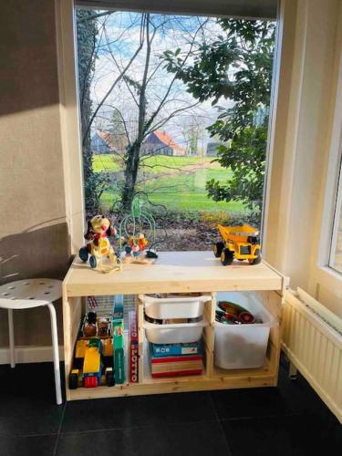 Játszótér, Fijn vakantiehuis op de golfbaan met eigen sauna! in Winterswijk Henxel