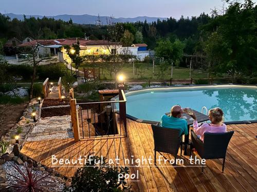 สระว่ายน้ำ, Villa Tranquilla apartment in ตาบัว