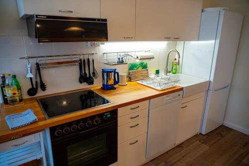 Konyha, Gemütliche Wohnung mit Terasse und Feuerstelle (Gemutliche Wohnung mit Terasse und Feuerstelle) in Grenchen