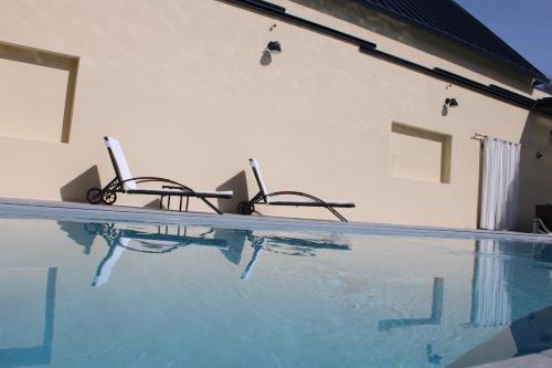 Maison de maître avec piscine en Normandie