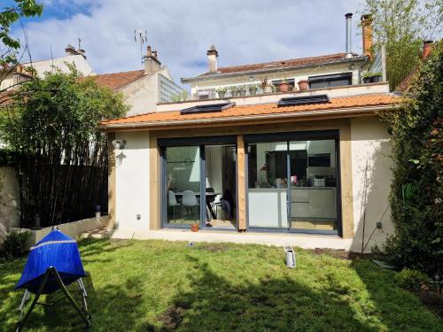 Maison, 4 chambres, métro, climatisation gîte à louer Villejuif