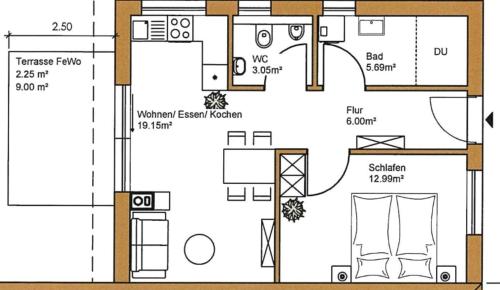 Ferienwohnung - Ferienhaus zu mieten, Nähe Fulda