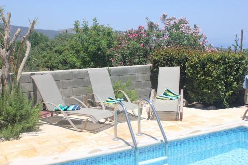Panoramic Sea Views & Stunning Akamas Views - Villa with Private Pool, WiFi, AC & BBQ