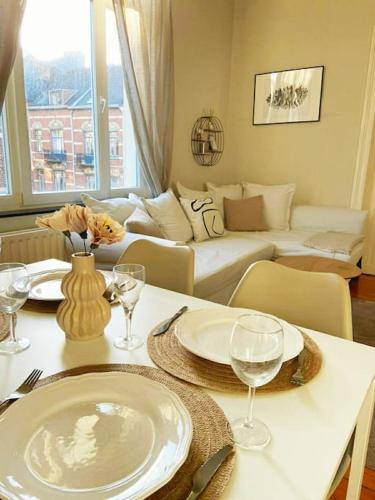 Cute central flat in Brussels, Брюссель (фото 8)