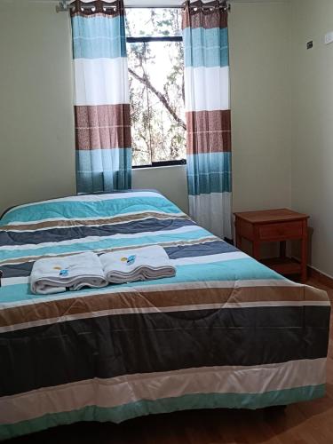 1 double bed